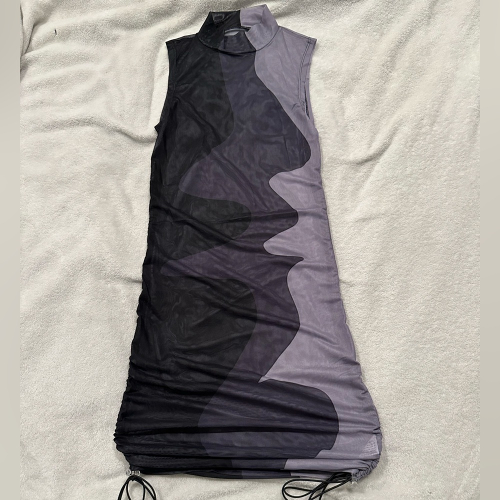 Swimsuit mesh cover up dress